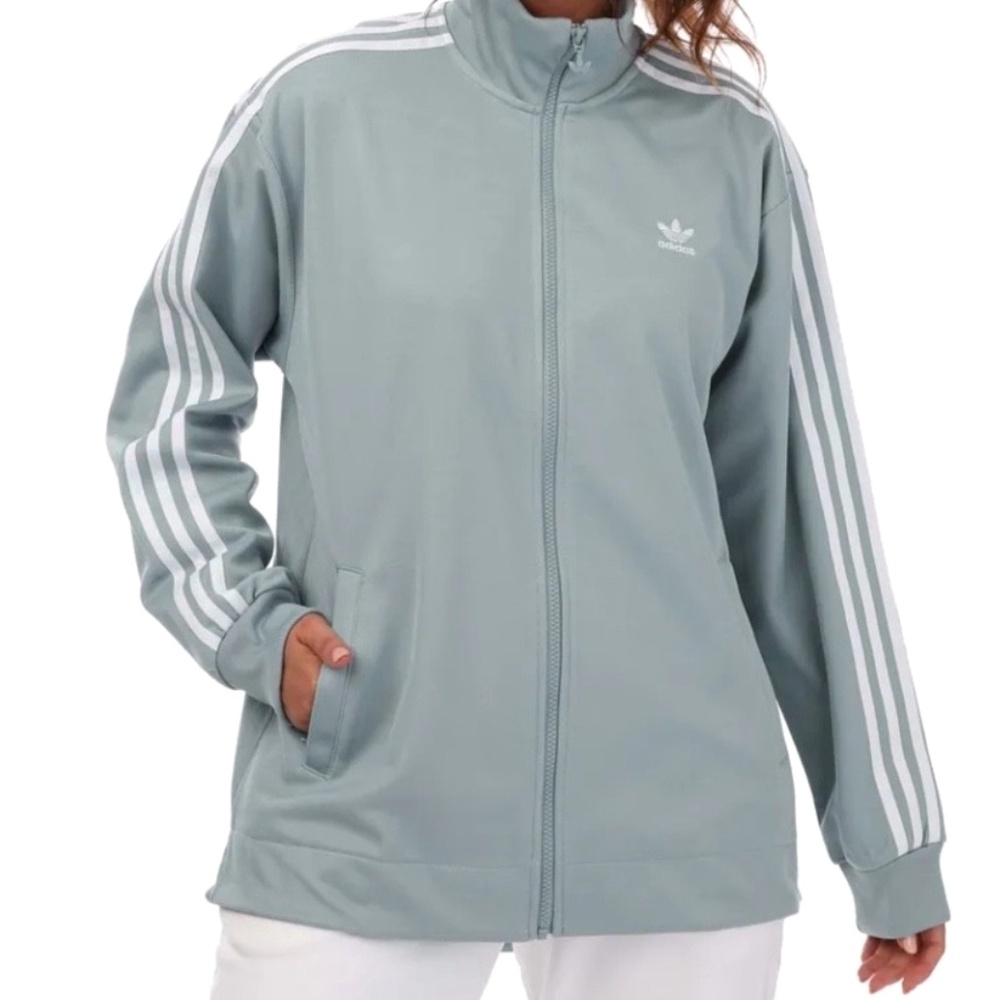 Adidas Originals Adicolor Classics Long Track Jacket Magic Grey Women's Large
